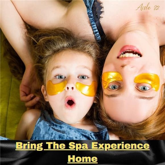 30 Pairs Under Eye Patches - 24K Gold Eye Mask - Under Eye Mask for Dark Circles - Picture 2 of 5